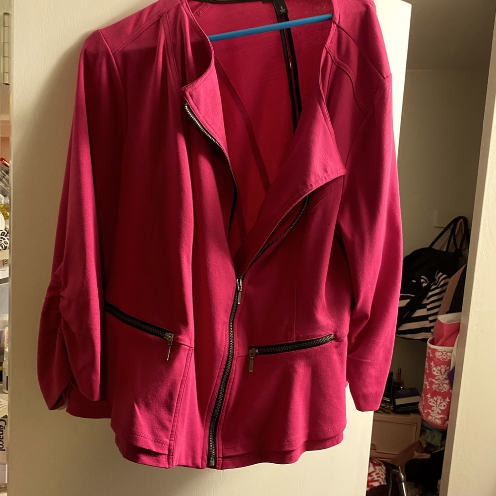 Size 3 Torrid Moto style blazer